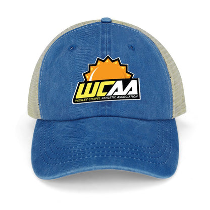 WCAA Denim Trucker Hat  Digital Print of Logo