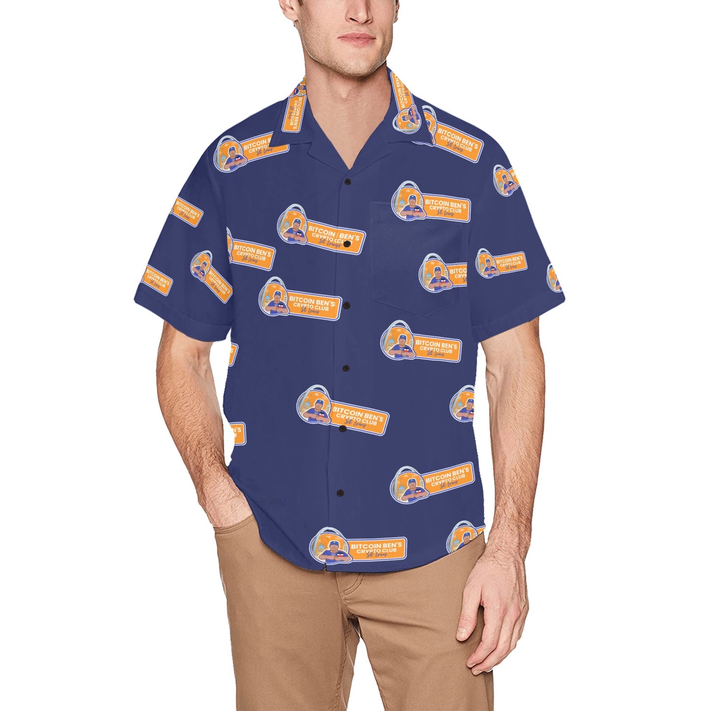 Bitcoin Ben St Louis Club Hawaiian Shirts