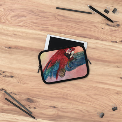 Miniaday Designs Parrot Funda para portátil unisex multicolor 