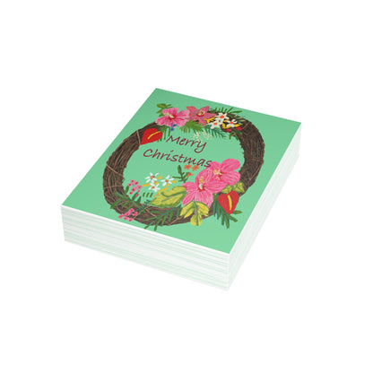 Miniaday Designs Tropical Christmas Postcard Bundles (envelopes included)