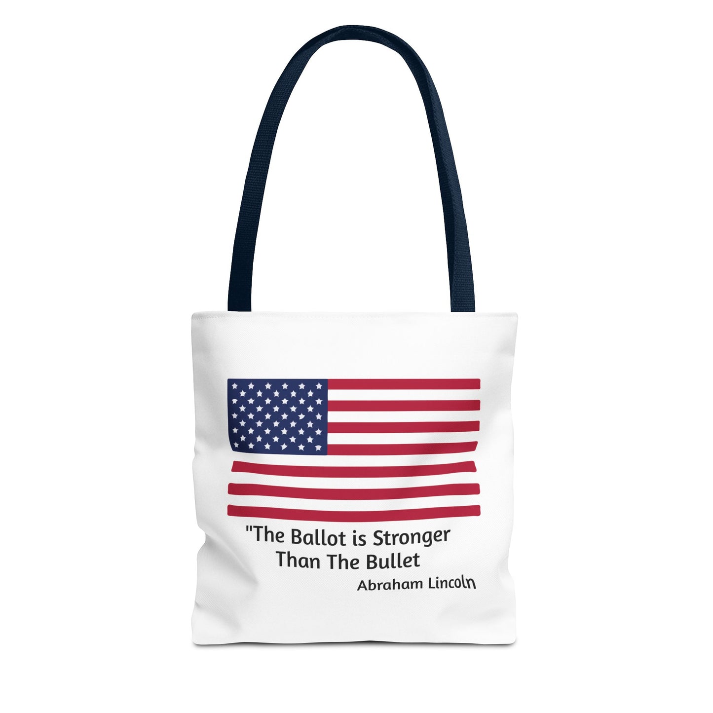 The Ballot is Stronger Than The Bullet Tote Bag (AOP)