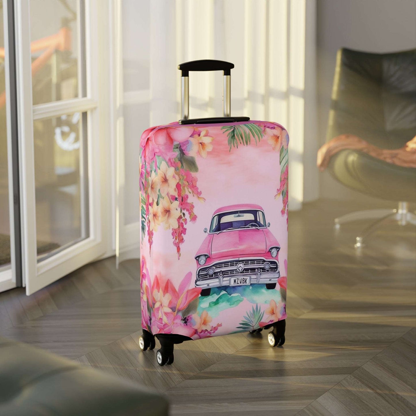 FREE SHIPPING Pink Paradise Roadtrip Collection by Miniaday Designs, LLC. Cover for Luggage