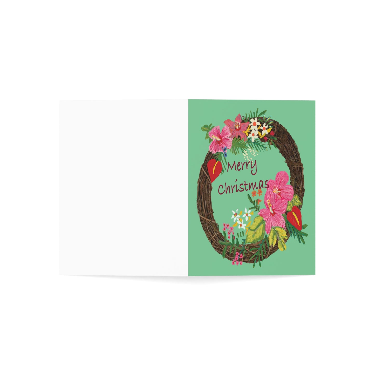 Miniaday Designs Tropical Christmas Greeting Cards (1, 10, 30, and 50pcs)