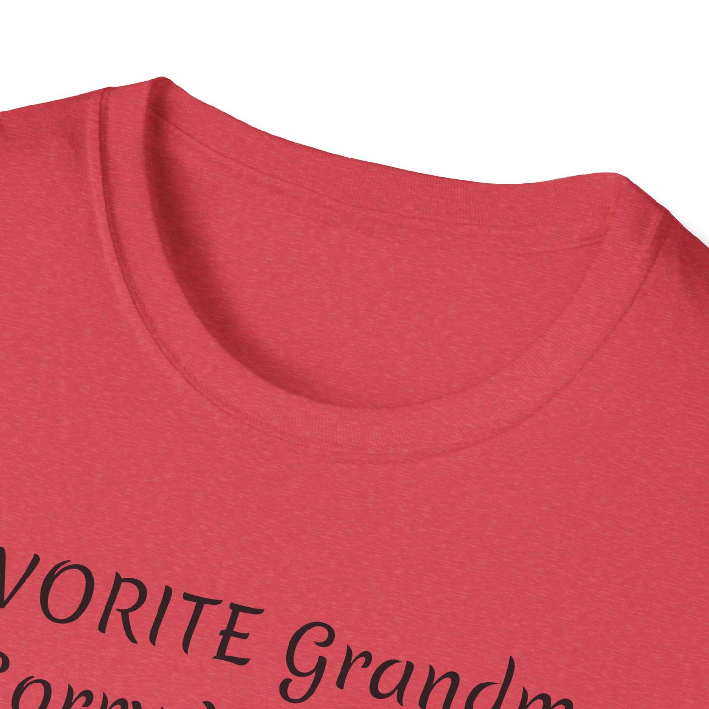 FAVORITE GRANDMA Unisex Softstyle T-Shirt