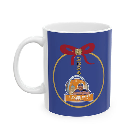 BBCC St. Louis Christmas Ceramic Mug, (11oz, 15oz) - Miniaday Designs, LLC.