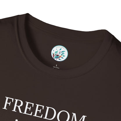 Bitcoin Ben Freedom Unisex Softstyle T-Shirt