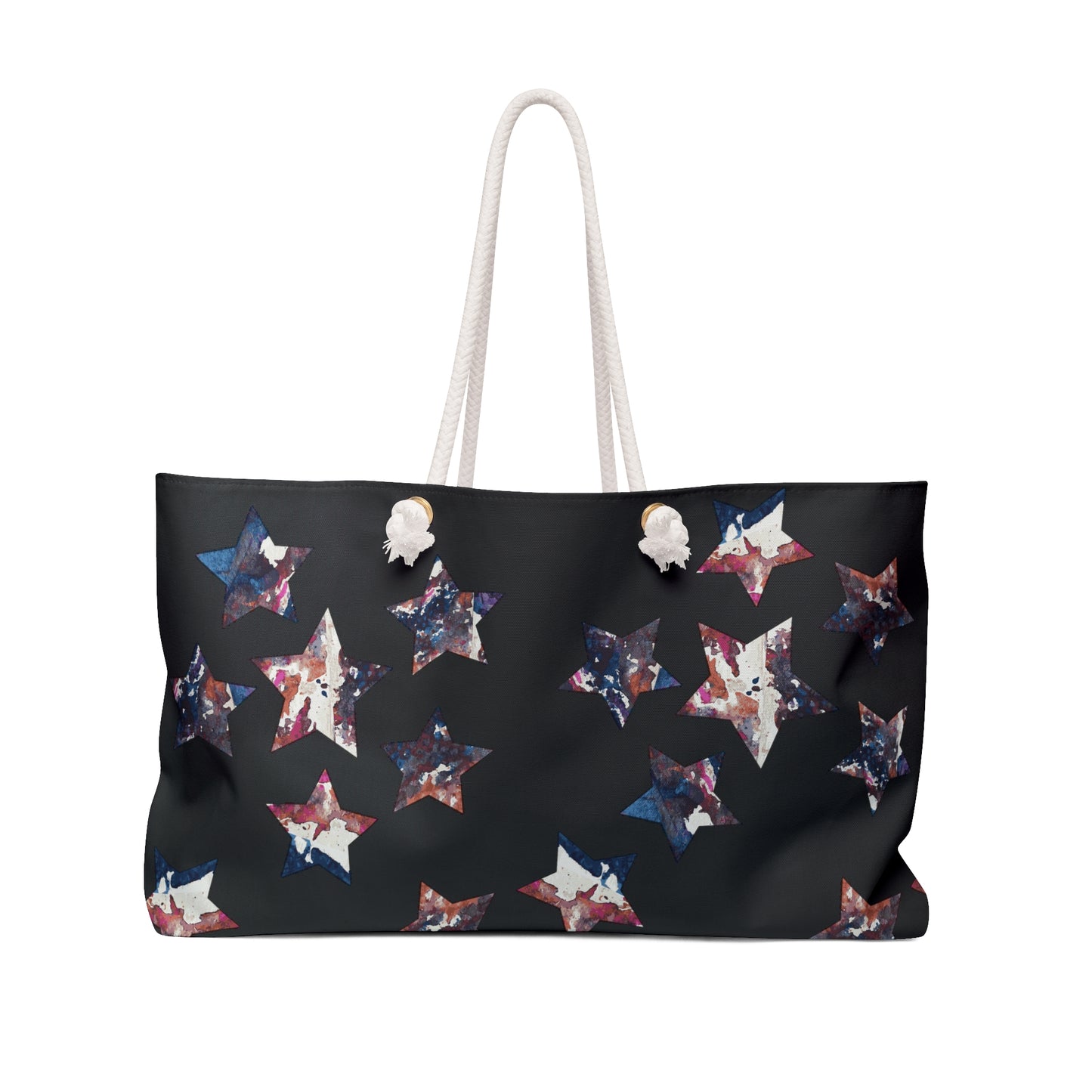 Miniaday Designs Black Weekender Bag Americana - Miniaday Designs, LLC.