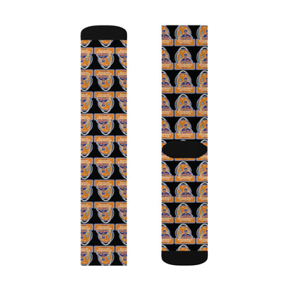 Bitcoin Ben St Louis Club Black Sublimation Socks