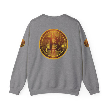 BBCC Massachusets Want to Learn About Bitcoin? Unisex Heavy Blend™ Crewneck Sweatshirt - Miniaday Designs, LLC.