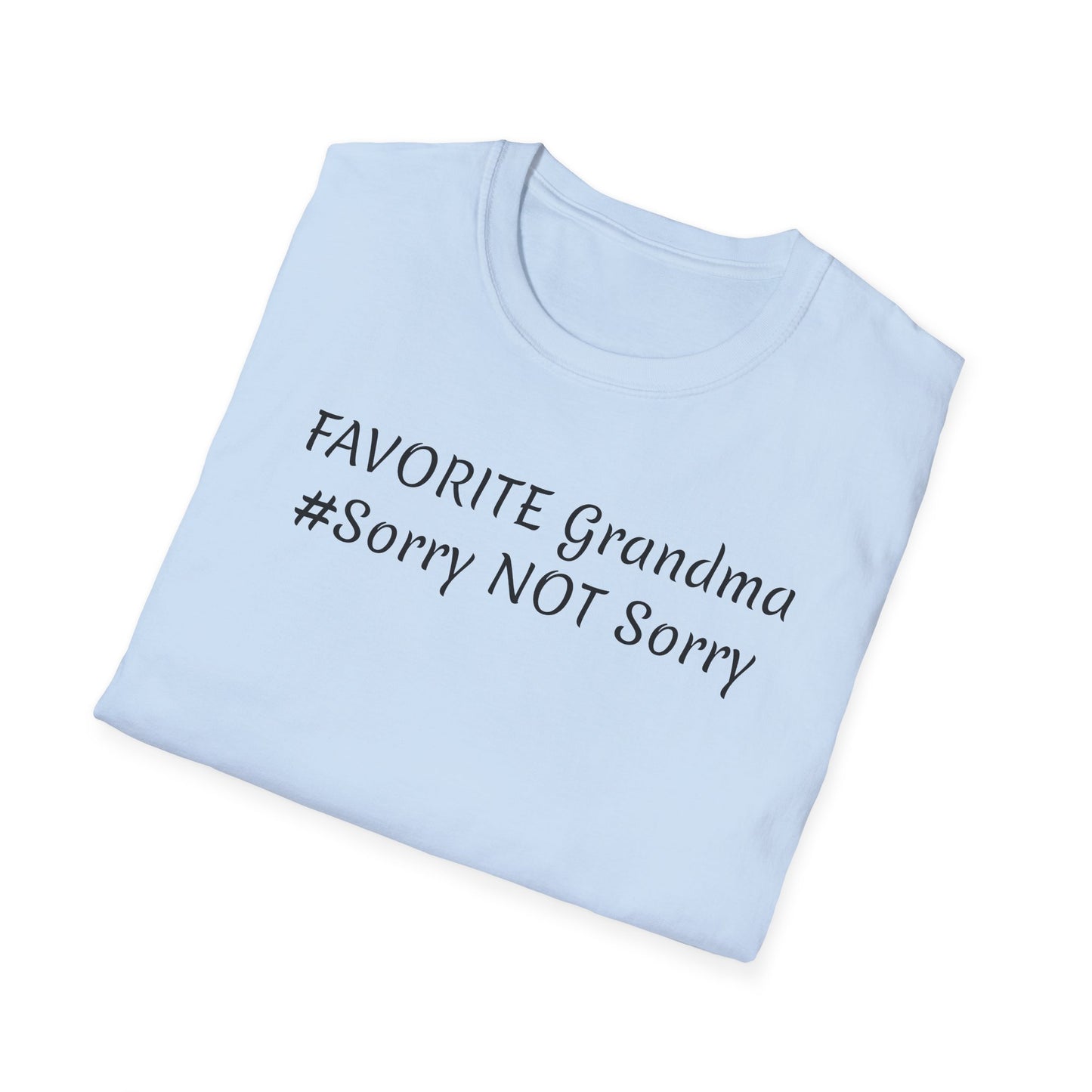 FAVORITE GRANDMA Unisex Softstyle T-Shirt