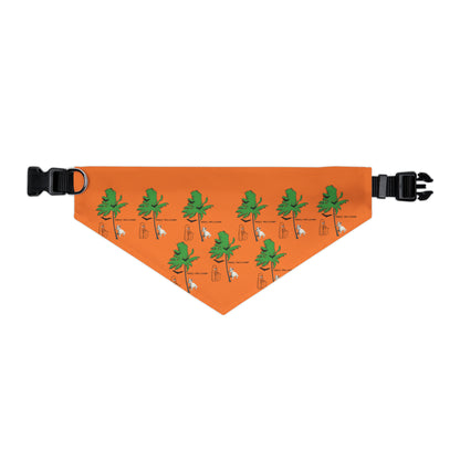 Miniaday Designs Westie - Collar tipo bandana para mascotas, color naranja