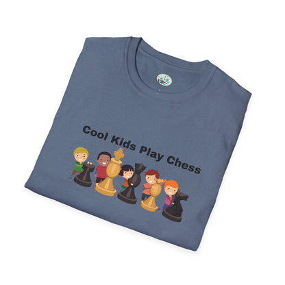 Cool Kids Play Chess Unisex Softstyle T-Shirt Men's Size