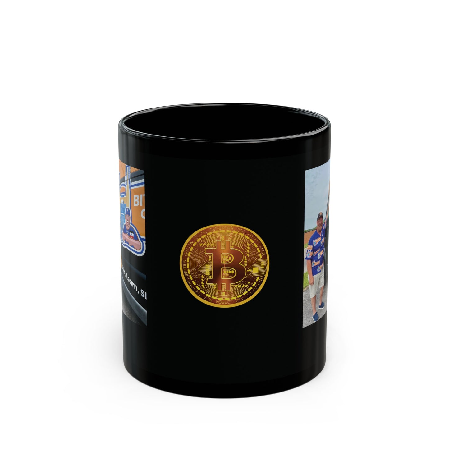 Bitcoin Ben's Nashville Van Black Mug (11oz)