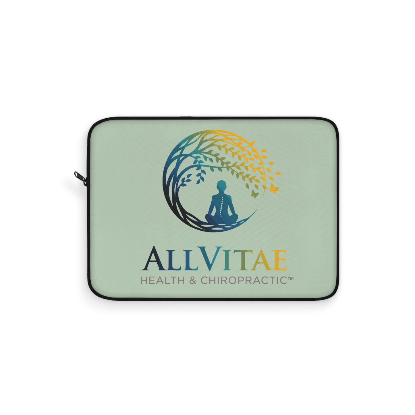 Allvitae Soft Green Laptop Sleeve