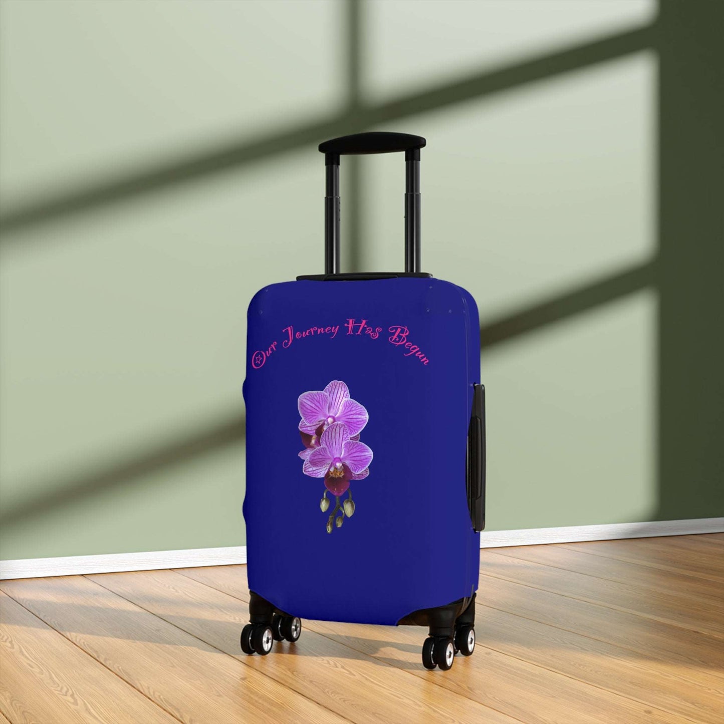 Lavender Voyage Collection by Miniaday Designs, LLC. Luggage Cover