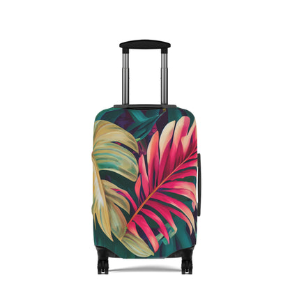 Enchanting Foliage: A Fusion of Realism and Exoticism in Brushwork by Miniaday Designs, LLC. Luggage Cover - Miniaday Designs, LLC.