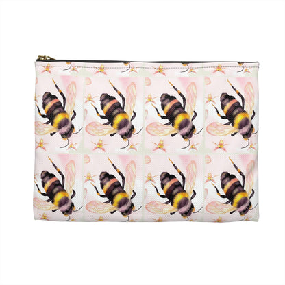 Miniaday Designs, LLC. Accessory Pouch 2 Sizes Bee-utiful Garden Banquet Collection - Miniaday Designs, LLC.