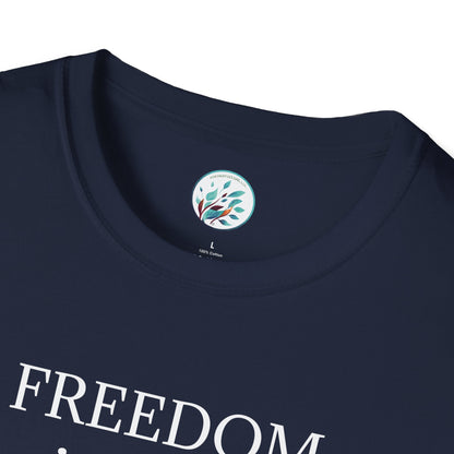 Bitcoin Ben Freedom Unisex Softstyle T-Shirt