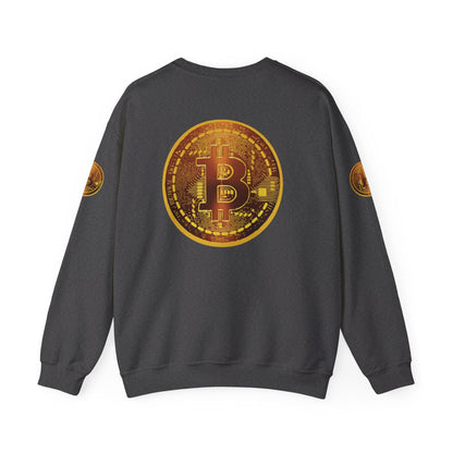 BBCC Massachusets Want to Learn About Bitcoin? Unisex Heavy Blend™ Crewneck Sweatshirt - Miniaday Designs, LLC.