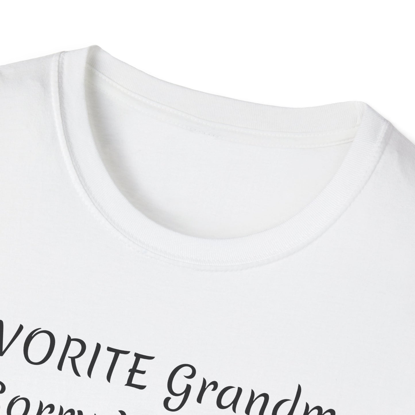 FAVORITE GRANDMA Unisex Softstyle T-Shirt