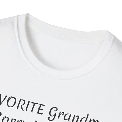 FAVORITE GRANDMA Unisex Softstyle T-Shirt