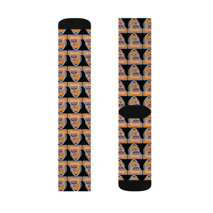 Bitcoin Ben St Louis Club Black Sublimation Socks