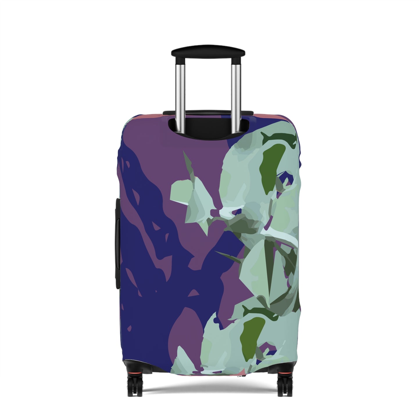 Floral Abstraction Harmony Collection by Miniaday Designs, LLC. Luggage Cover - Miniaday Designs, LLC.