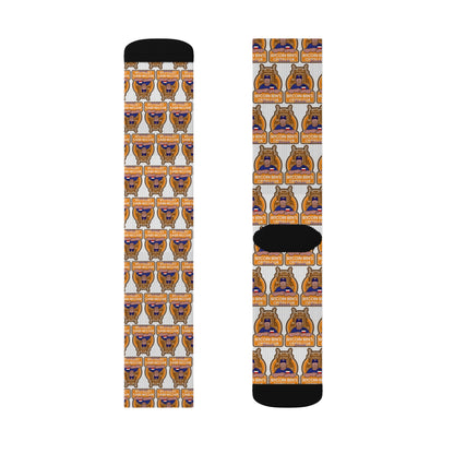 Bitcoin Ben Sarasota Club Sublimation Socks