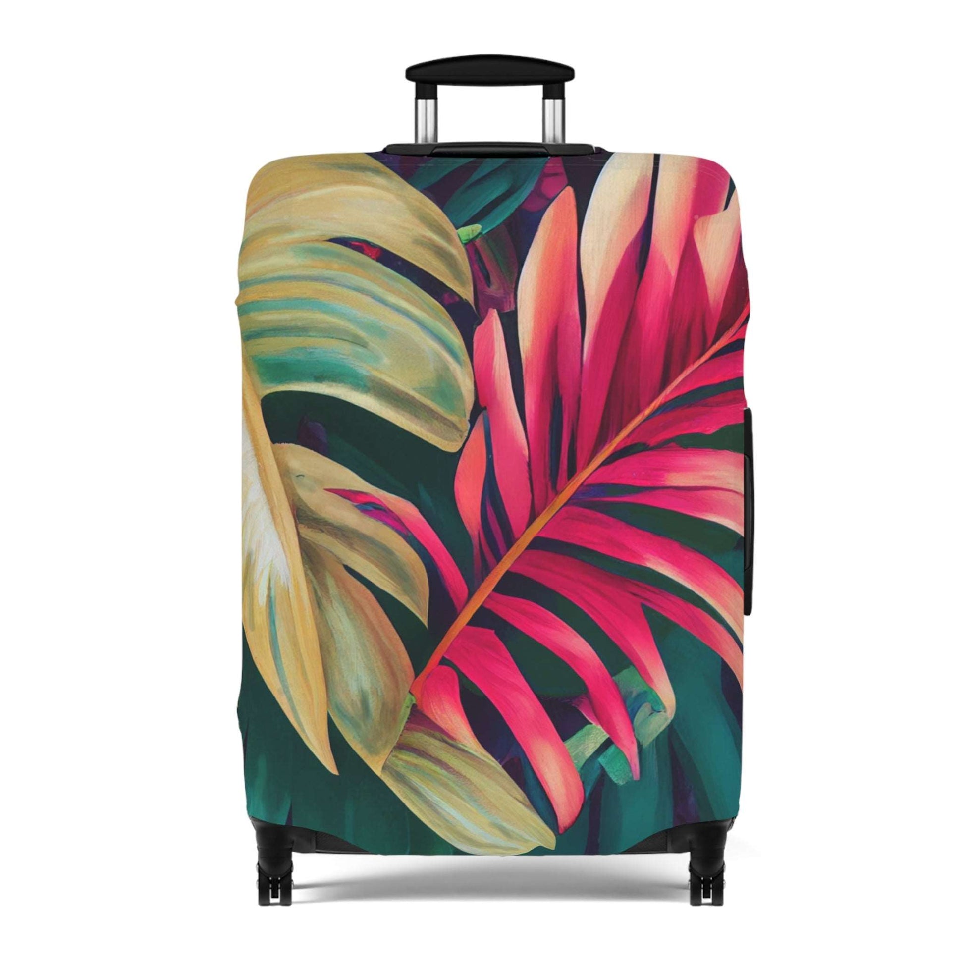 Enchanting Foliage: A Fusion of Realism and Exoticism in Brushwork by Miniaday Designs, LLC. Luggage Cover