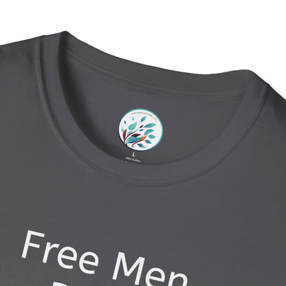 Bitcoin Ben Free Men Unisex Softstyle T-Shirt - Miniaday Designs, LLC.