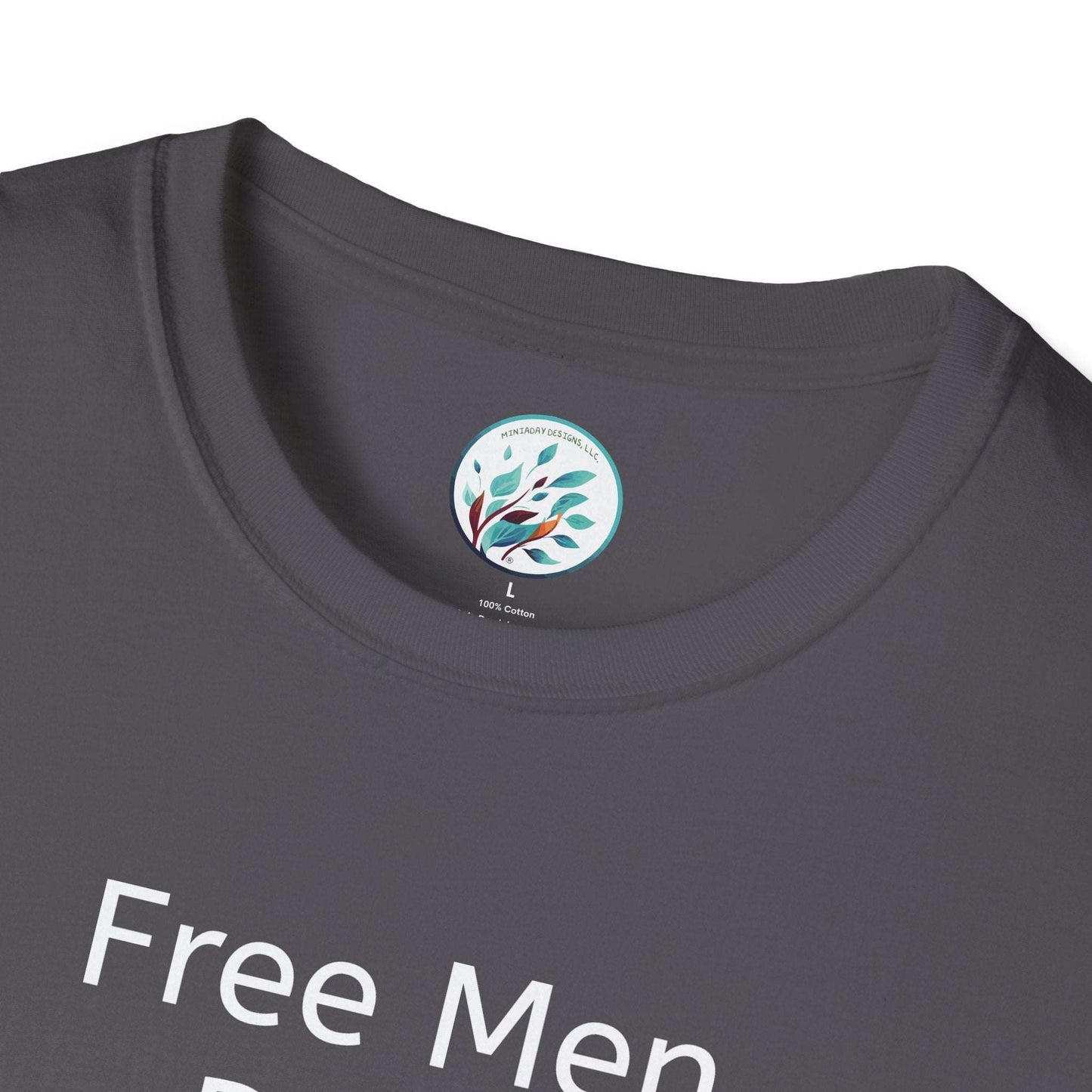 Bitcoin Ben Free Men Unisex Softstyle T-Shirt