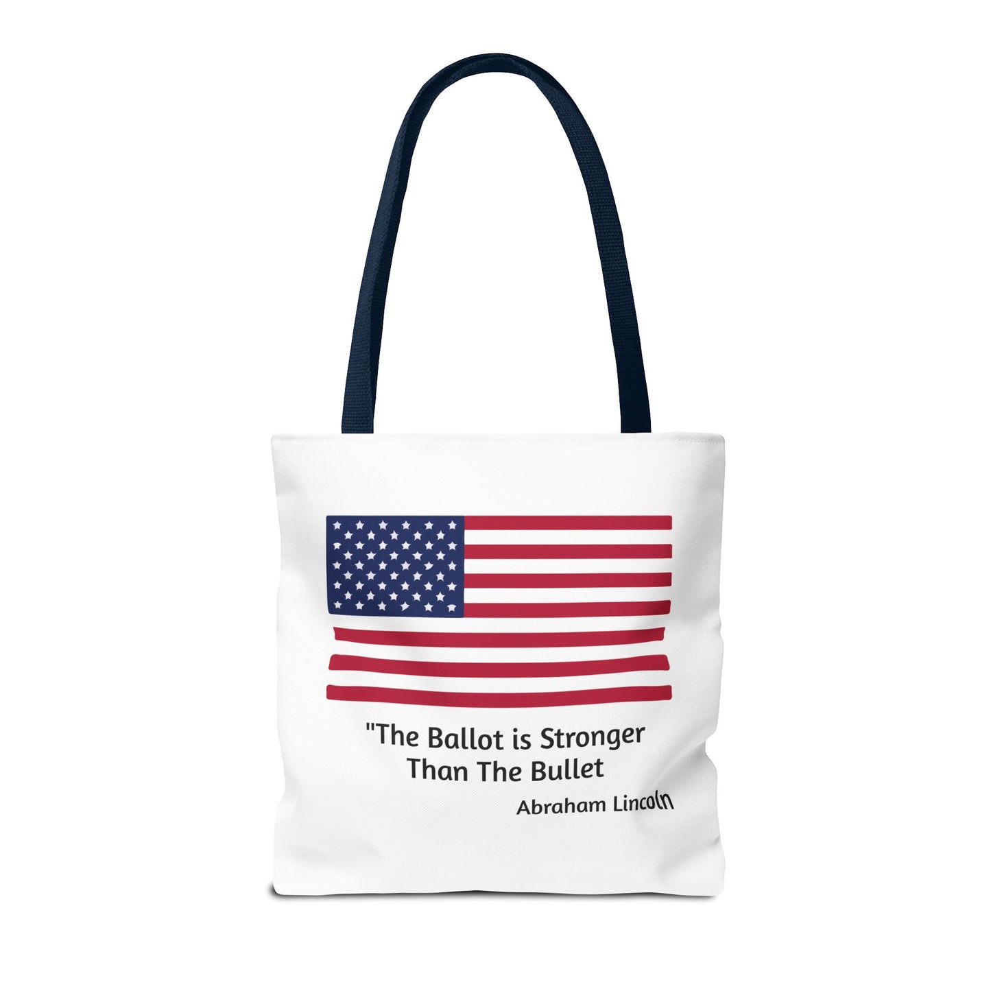 The Ballot is Stronger Than The Bullet Tote Bag (AOP)