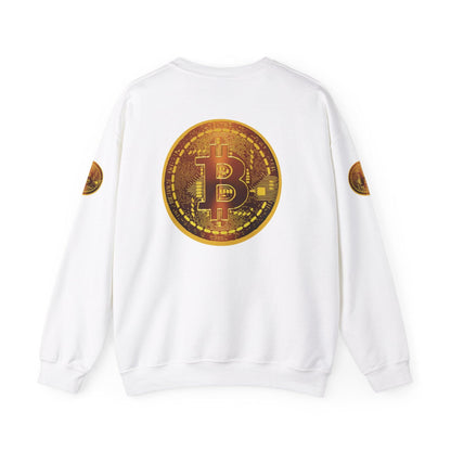 BBCC Massachusets Want to Learn About Bitcoin? Unisex Heavy Blend™ Crewneck Sweatshirt - Miniaday Designs, LLC.