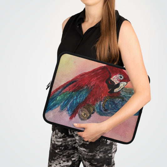 Miniaday Designs Parrot Funda para portátil unisex multicolor 