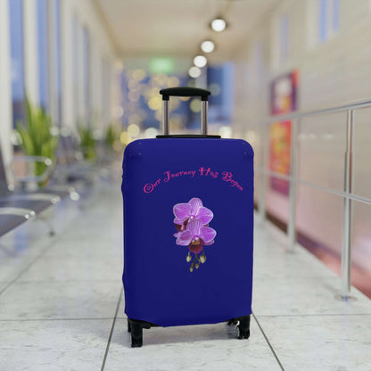 Lavender Voyage Collection by Miniaday Designs, LLC. Luggage Cover