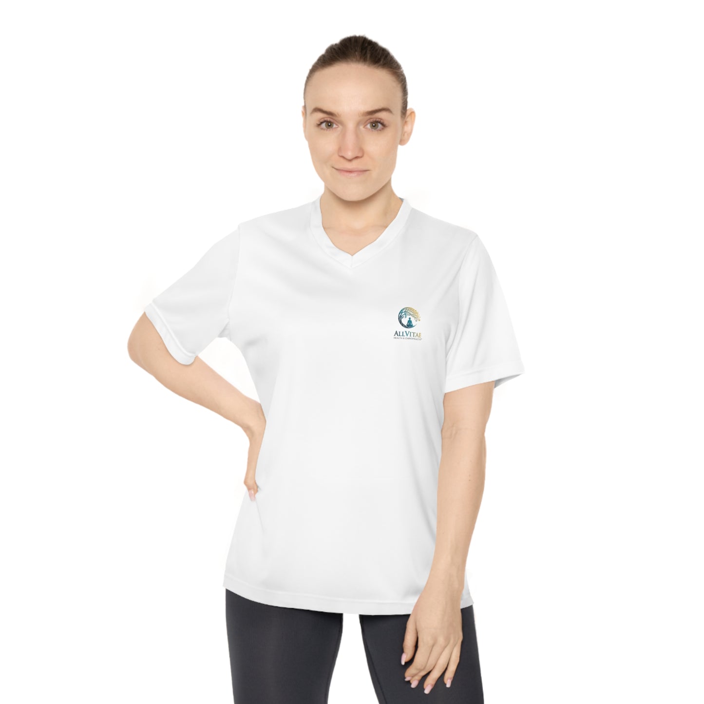 Allvitae Women's Performance V-Neck T-Shirt