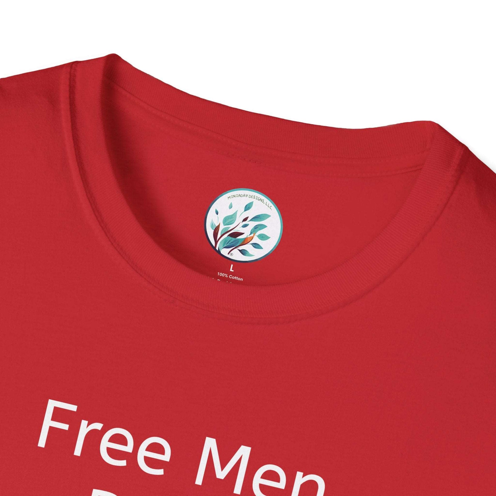 Bitcoin Ben Free Men Unisex Softstyle T-Shirt