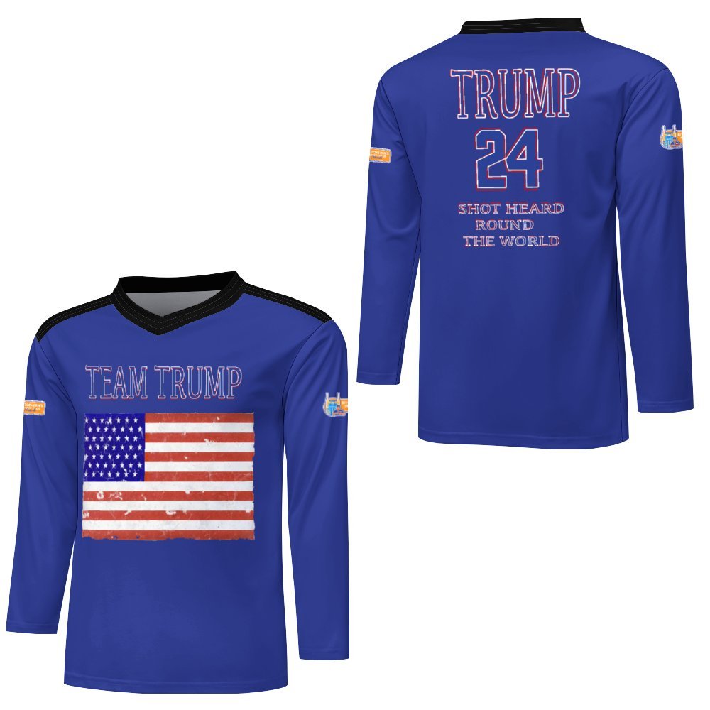 Team Trump Bitcoin Ben Nashville  Long Sleeve Rugby Jersey