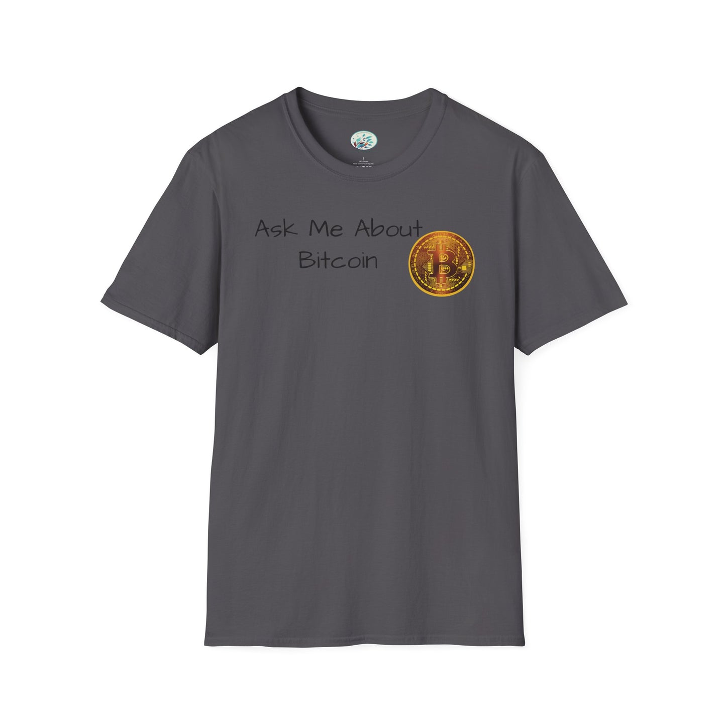 Ask Me About Bitcoin Unisex Softstyle T-Shirt