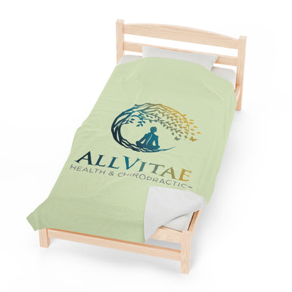 Miniaday Designs Allvitae Velveteen Plush Blanket