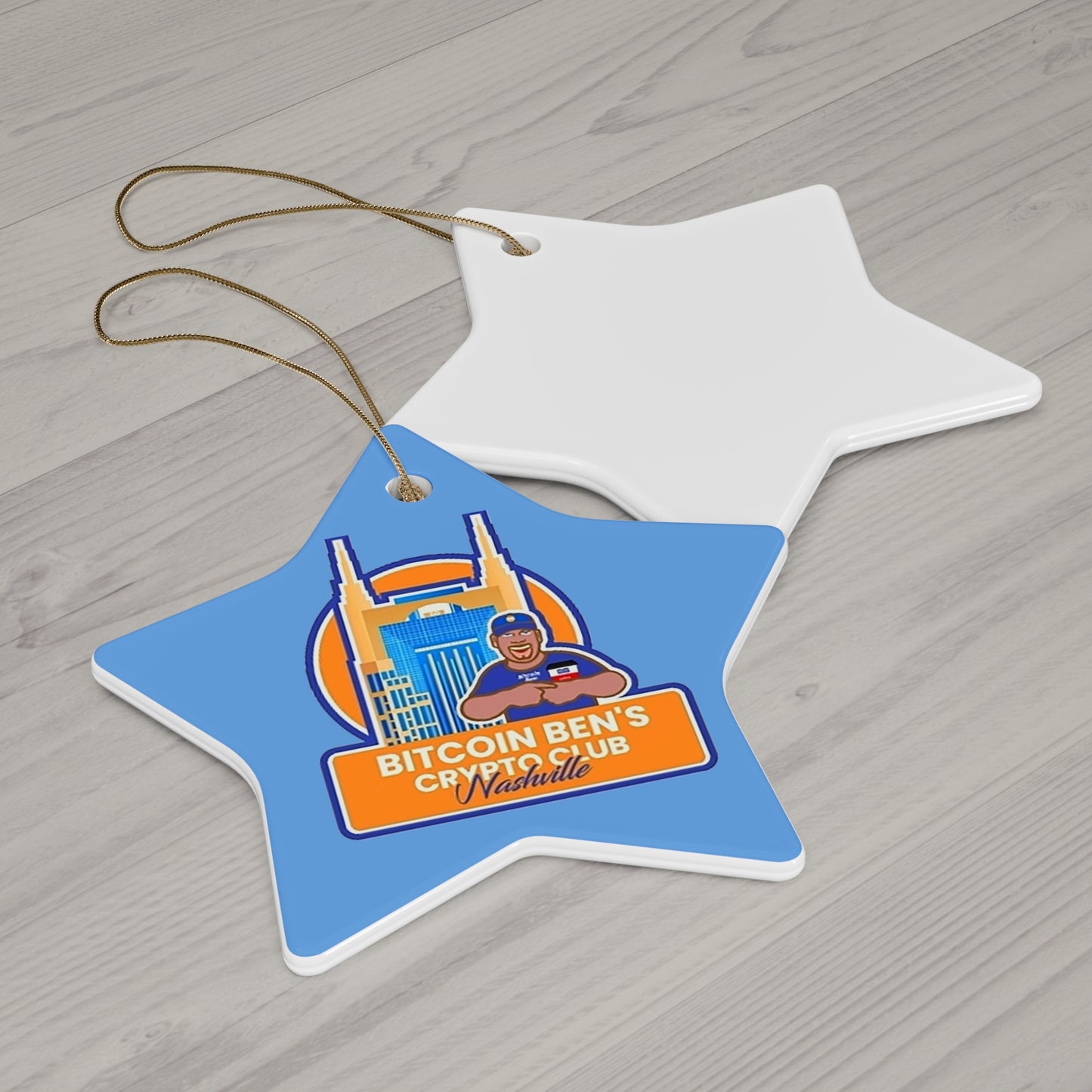 BBCC Nashville Ceramic Ornament (1 Ornament)