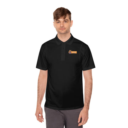 Bitcoin Ben Sarasota Sport Tek TK 650 Men's Sport Polo Shirt