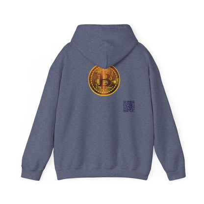 All I Want For Chirstmas is Bitcoin Trees Unisex Heavy Blend™ Hooded Sweatshirt