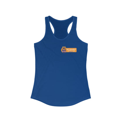 Bitcoin Ben Sarasota Club Women's Ideal Racerback Tank