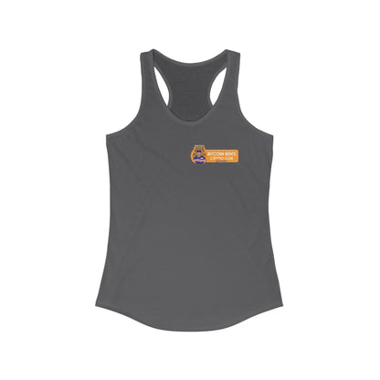 Bitcoin Ben Sarasota Club Women's Ideal Racerback Tank