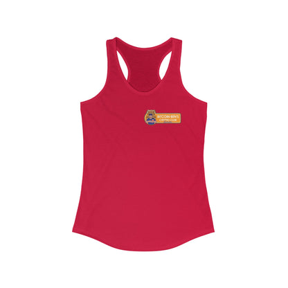 Bitcoin Ben Sarasota Club Women's Ideal Racerback Tank