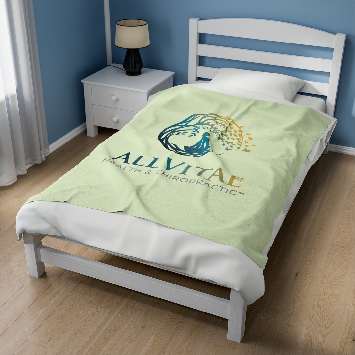 Miniaday Designs Allvitae Velveteen Plush Blanket