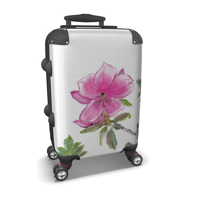 Sweet Azalea Suitcase - Miniaday Designs, LLC.