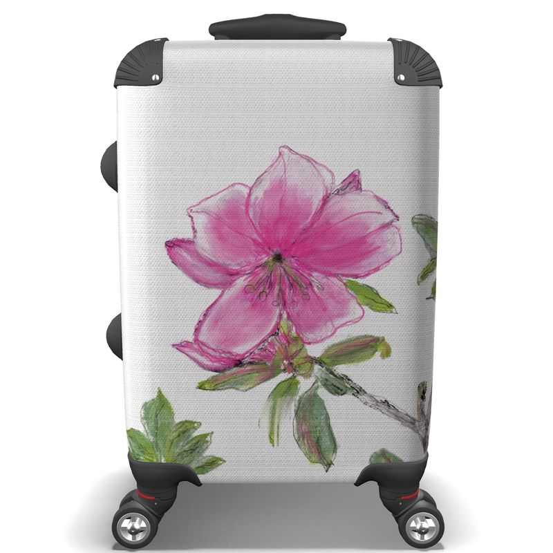 Sweet Azalea Suitcase - Miniaday Designs, LLC.