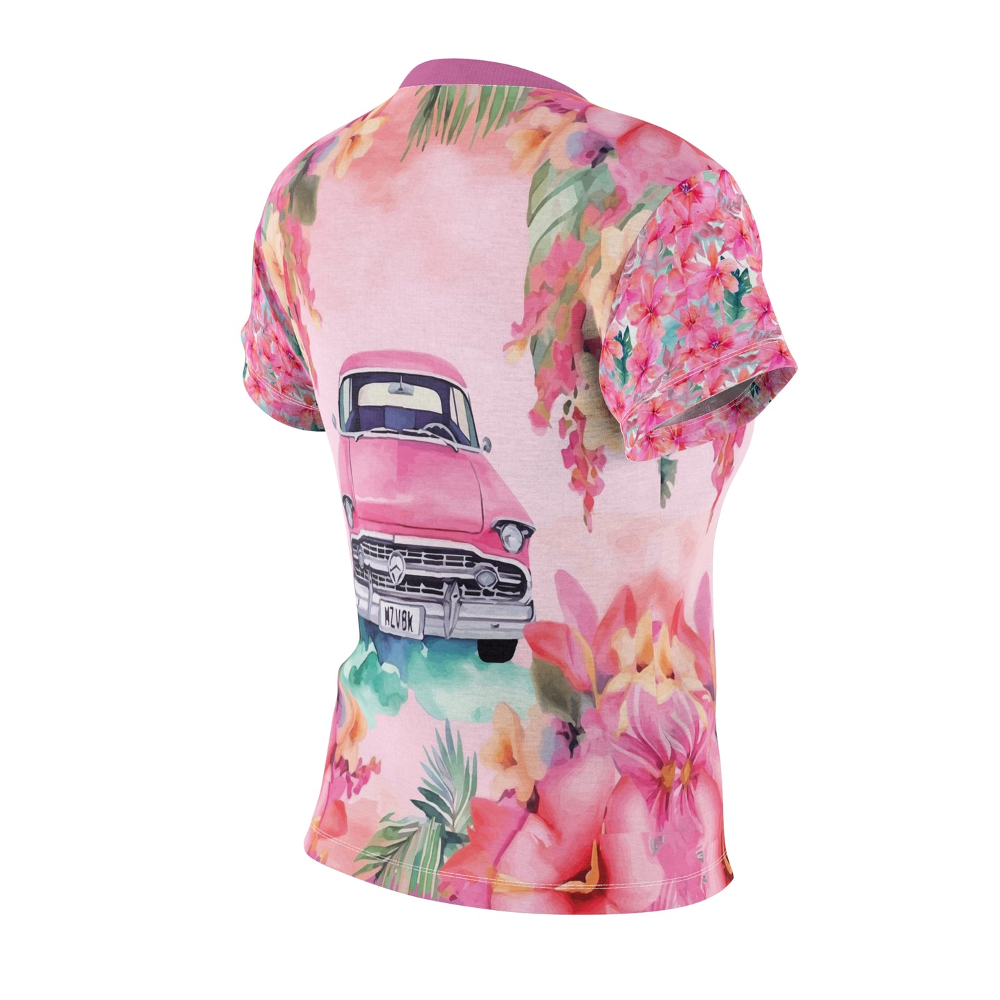 Pink Paradise Roadtrip Collection by Miniaday Designs, LLC. Women's Tee (XS-2XL) - Miniaday Designs, LLC.